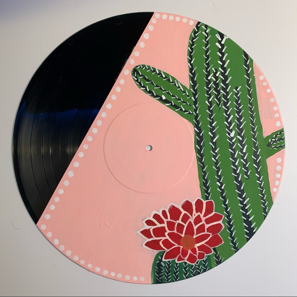 Cactus Painted Record